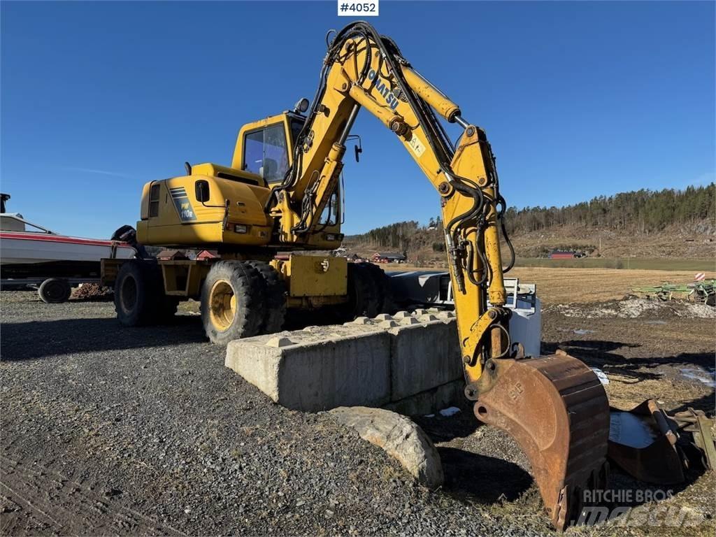 Komatsu PW 110R Gravemaskiner på larvebånd