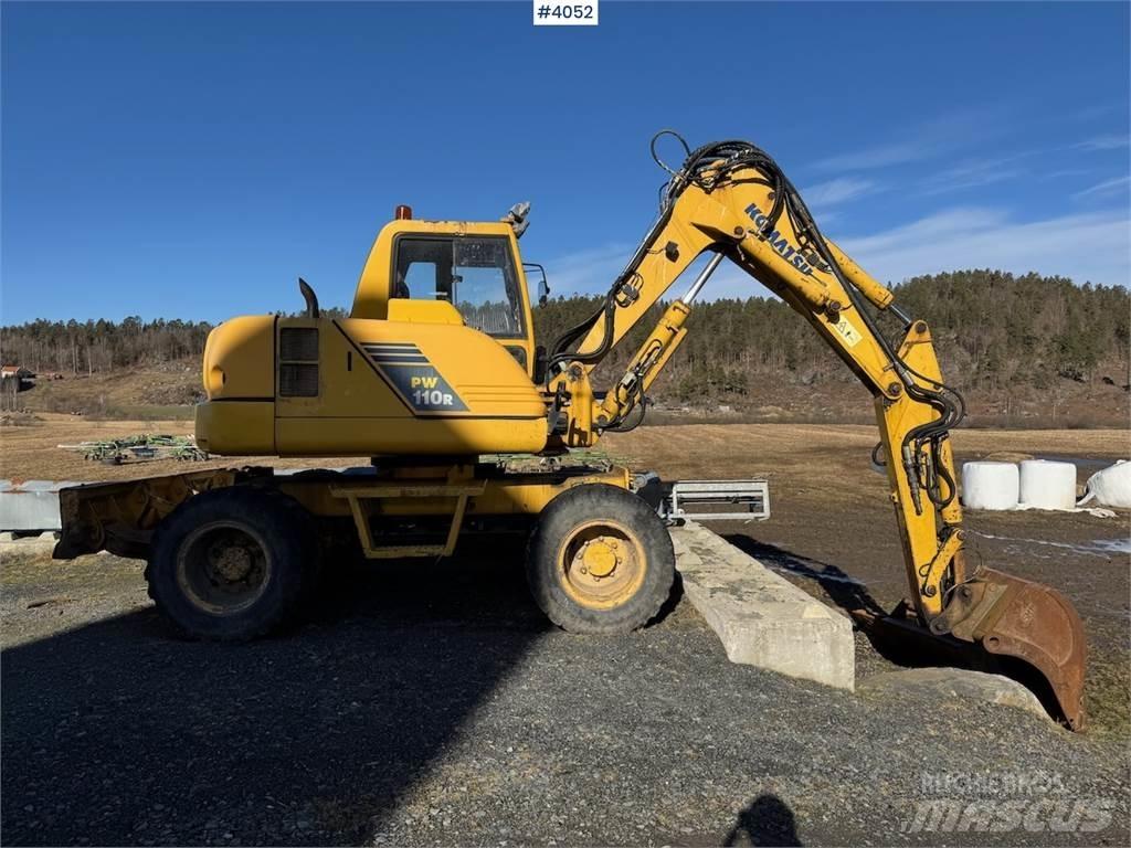 Komatsu PW 110R Gravemaskiner på larvebånd