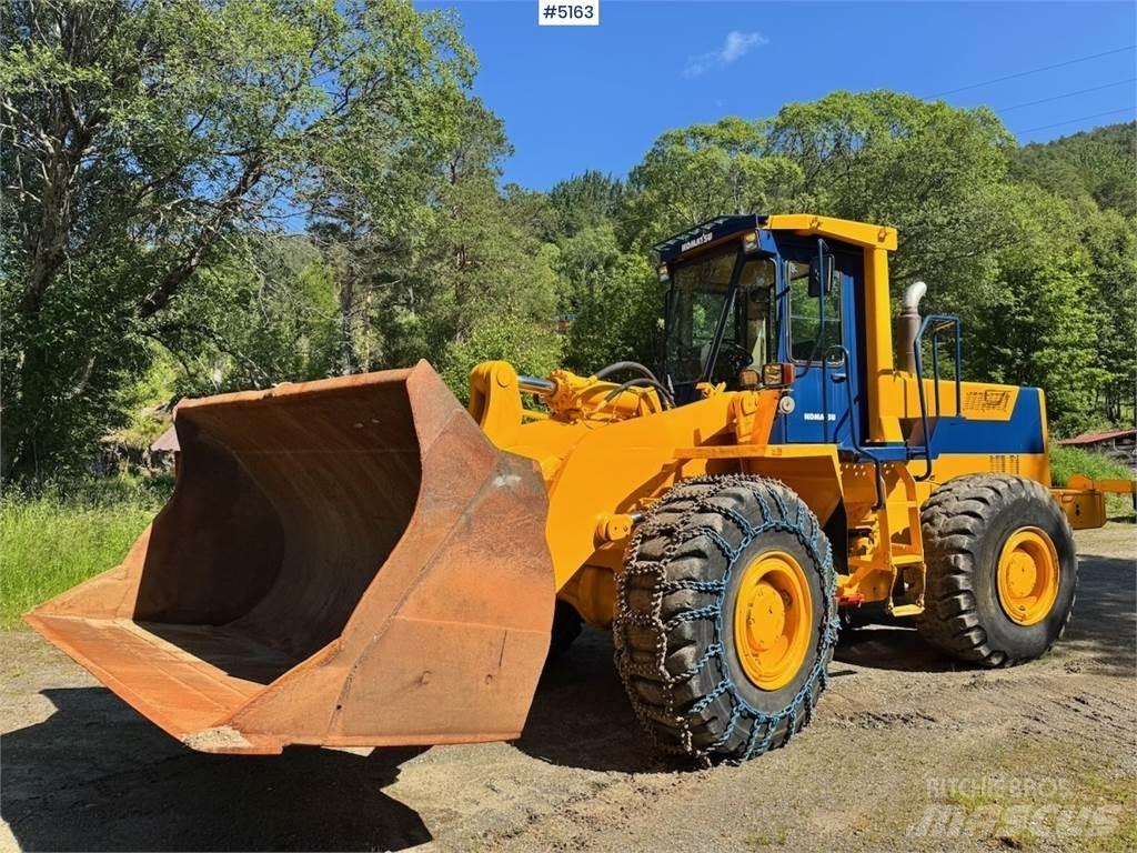 Komatsu WA420-1 Læssemaskiner på hjul