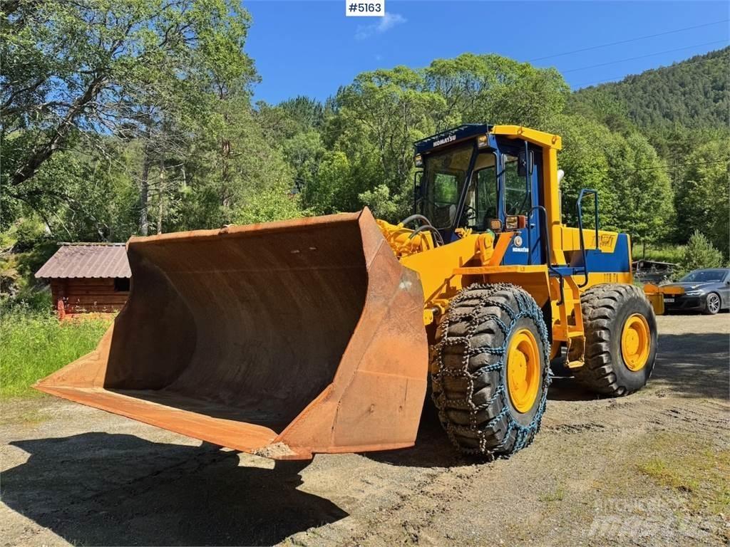 Komatsu WA420-1 Læssemaskiner på hjul