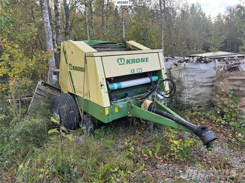 Krone KR 125 Andet høstudstyr