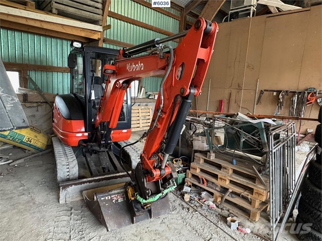 Kubota kx71-3 Gravemaskiner på larvebånd