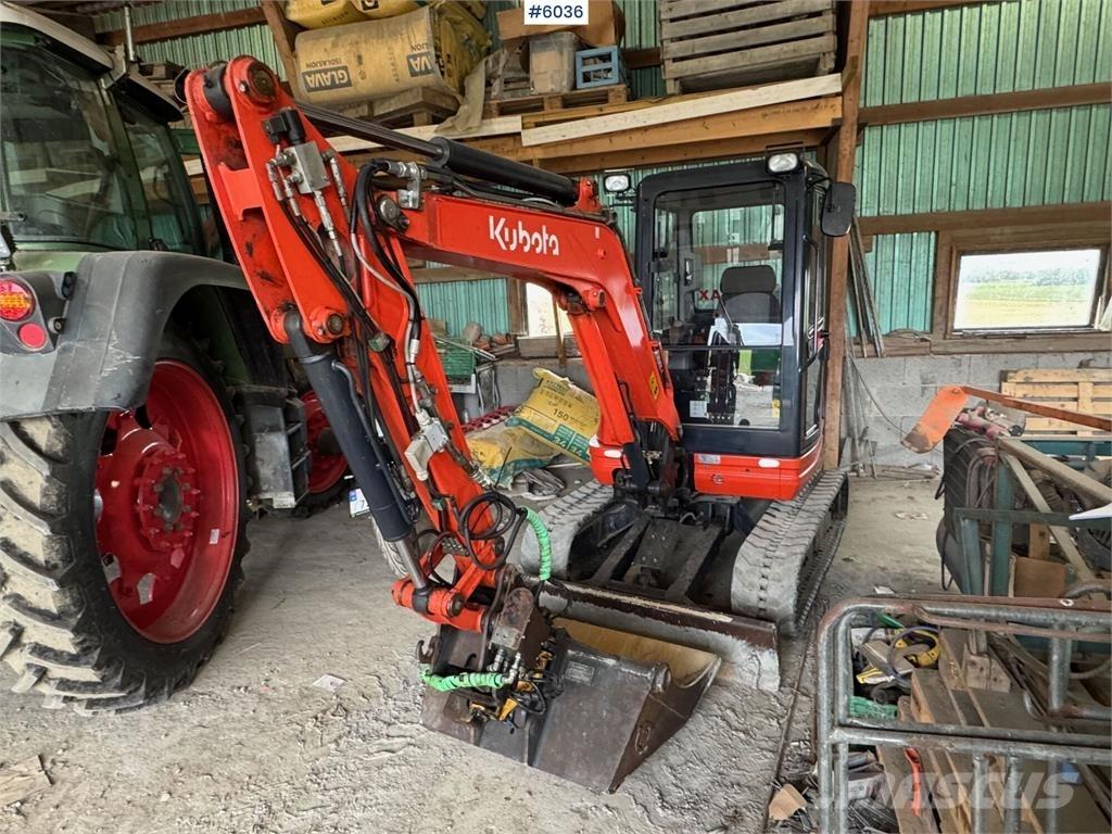 Kubota kx71-3 Gravemaskiner på larvebånd