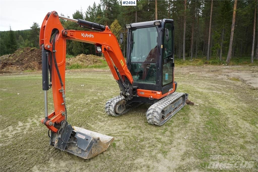 Kubota U27-4 Gravemaskiner på larvebånd