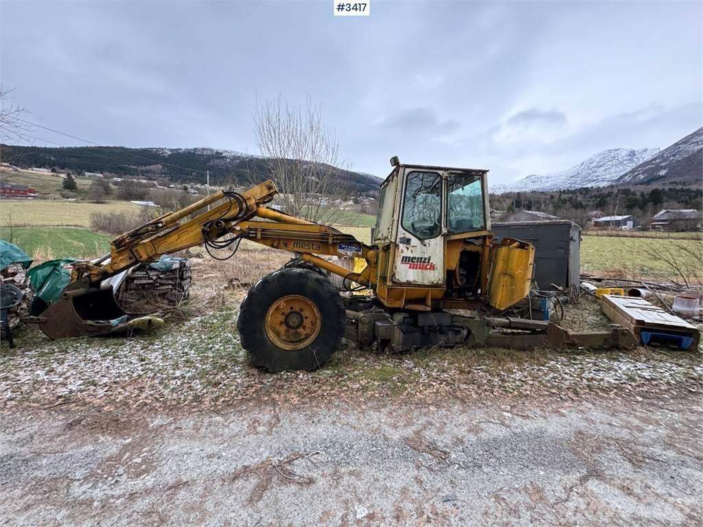 Menzi Muck 6000 Gravemaskiner på larvebånd