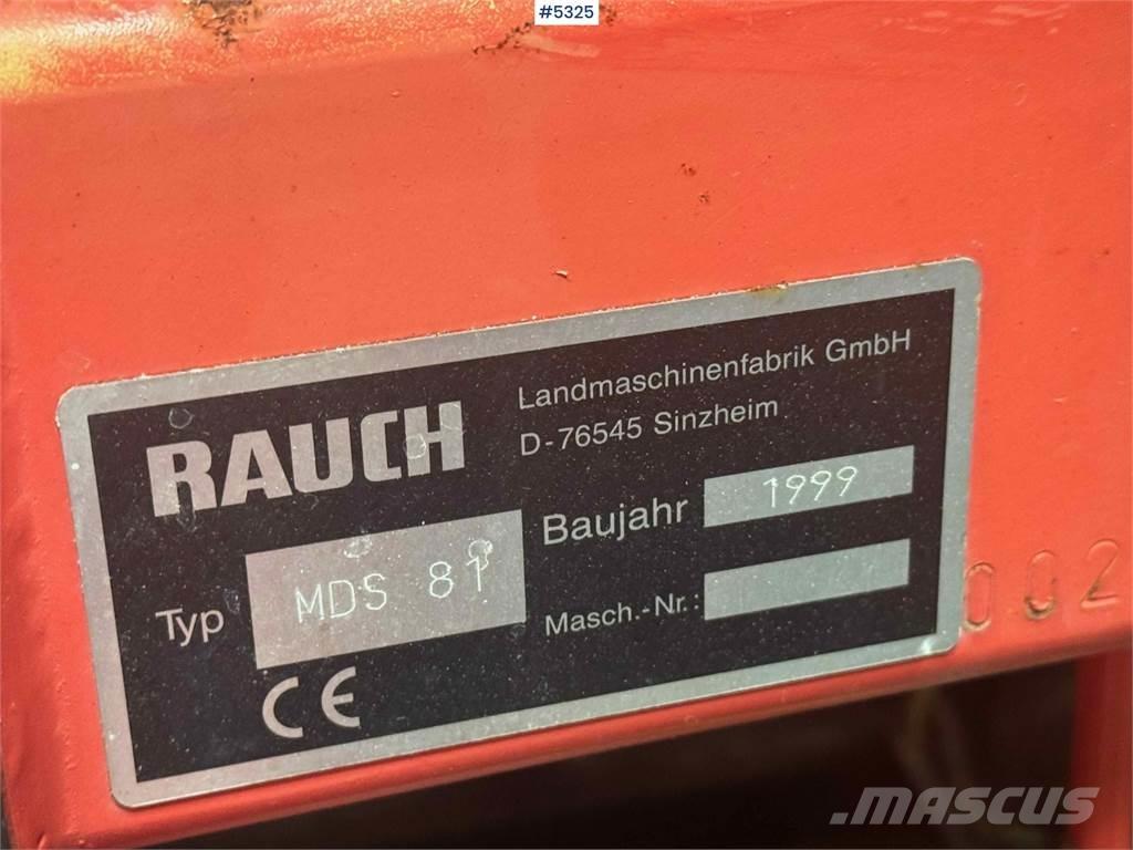 Rauch MDS 81 Såmaskine