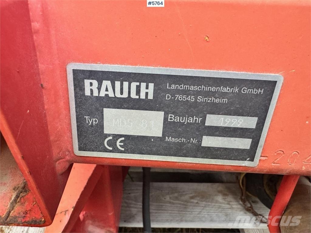 Rauch MDS 81 Såmaskine