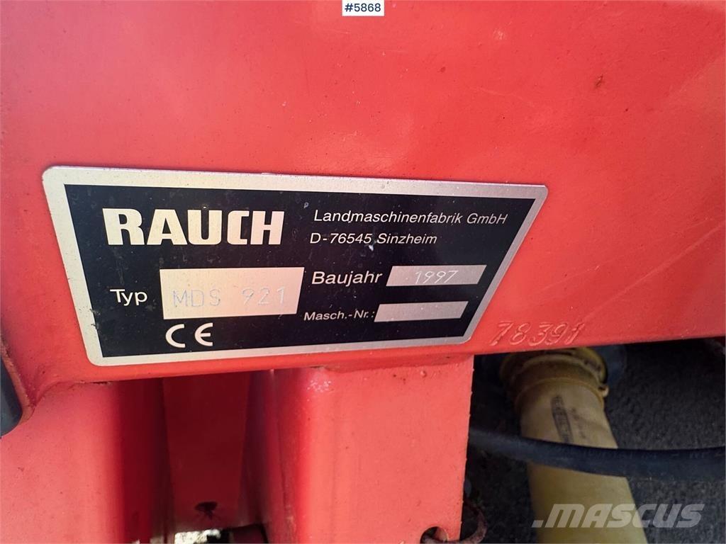 Rauch MDS 921 Såmaskine
