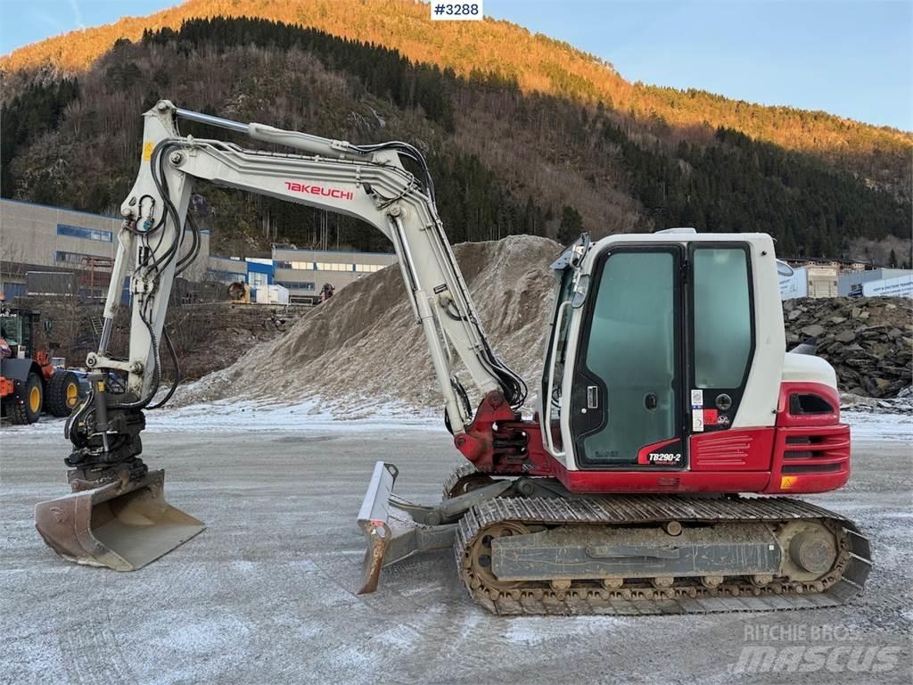 Takeuchi TB 290-2 Gravemaskiner på larvebånd