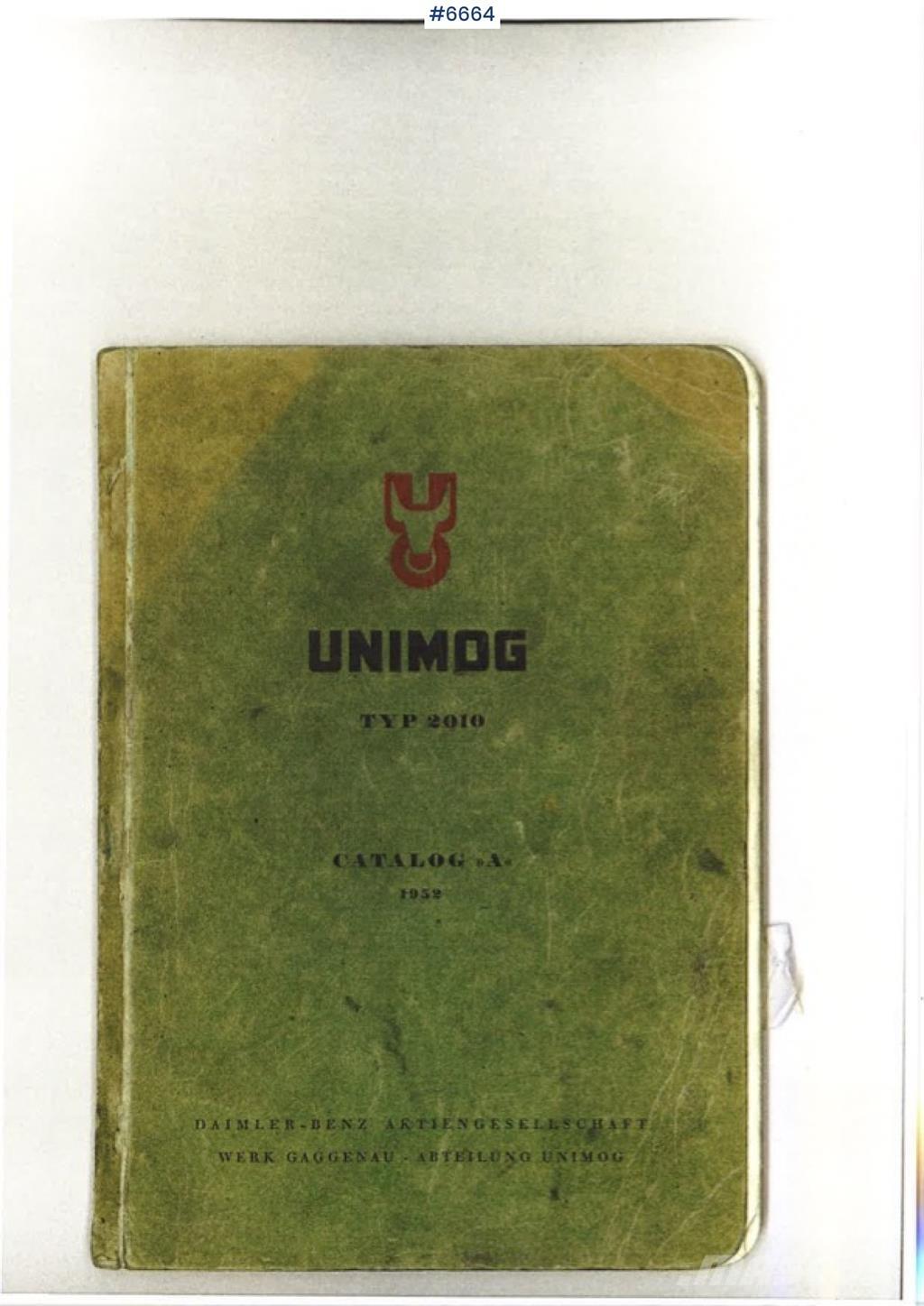 Unimog Typ 2010 Andre lastbiler