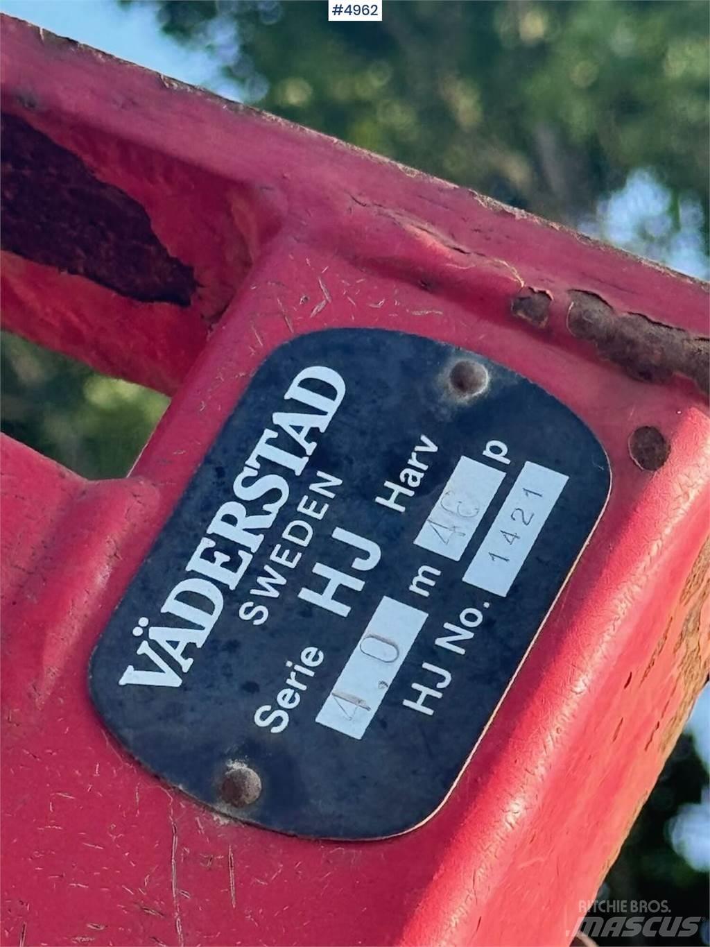 Väderstad Harv Andre jordbearbejdningsmaskiner og andet tilbehør