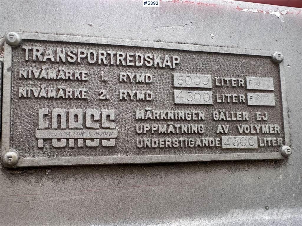 Vanntank 17m3 Trailersprøjter
