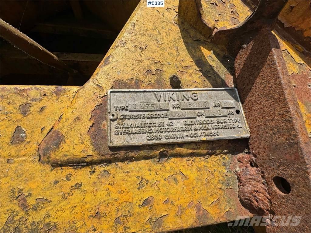 Viking U275E Sneskovle og -plove