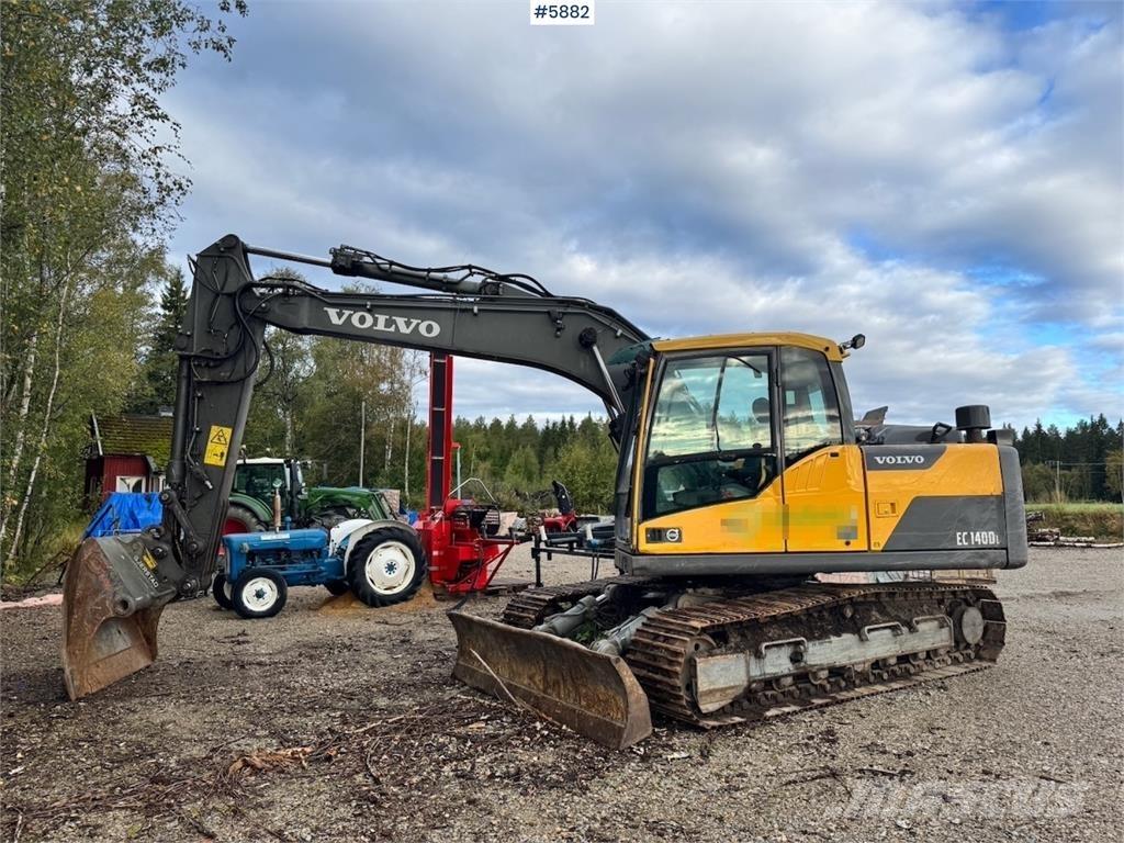 Volvo EC140DL Gravemaskiner på larvebånd