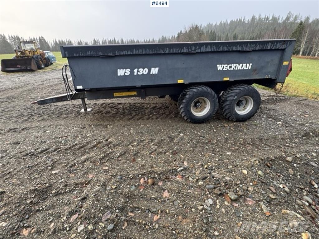 Weckman WS130M Dump-trailere