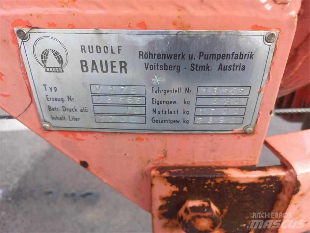 Bauer 1700 Gyllevogne/Slamsugere