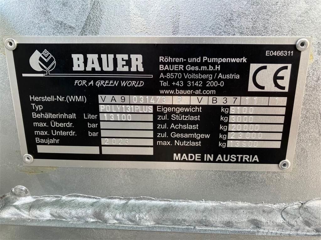 Bauer Poly 131 Gyllevogne/Slamsugere
