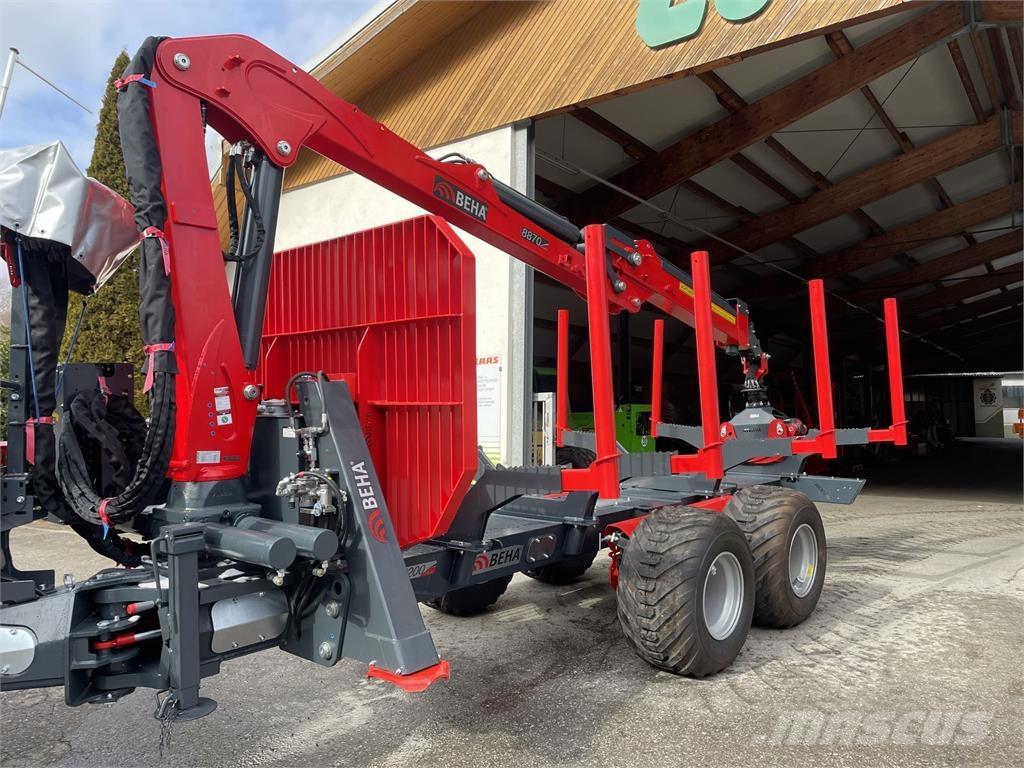 Beha V1200 mit 8870 Skovvogne