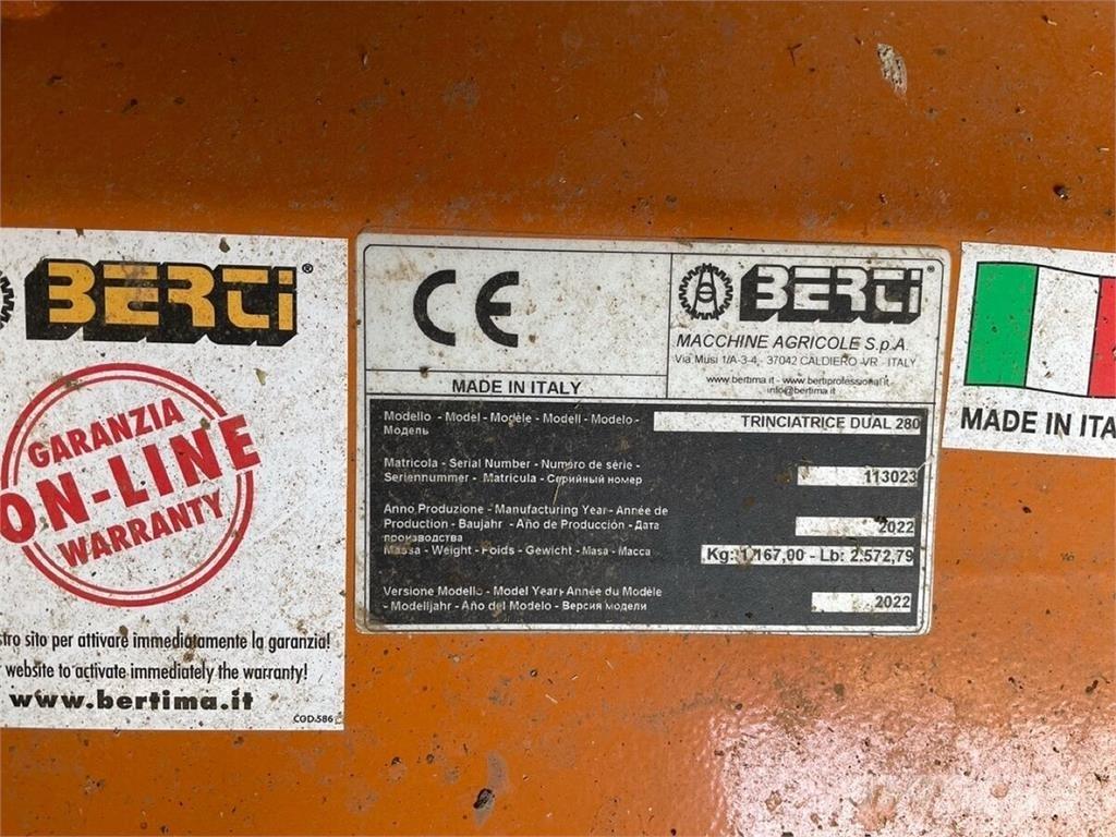 Berti Dual 280 Græsklippere og skårlæggere