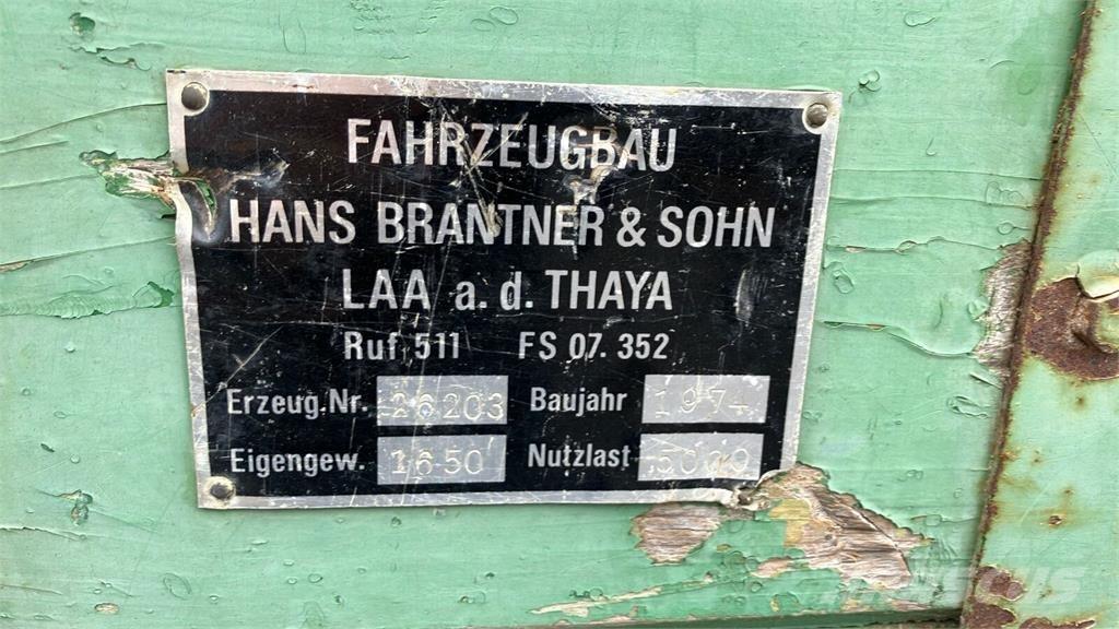 Brantner 5 Tonnen Tipvogne