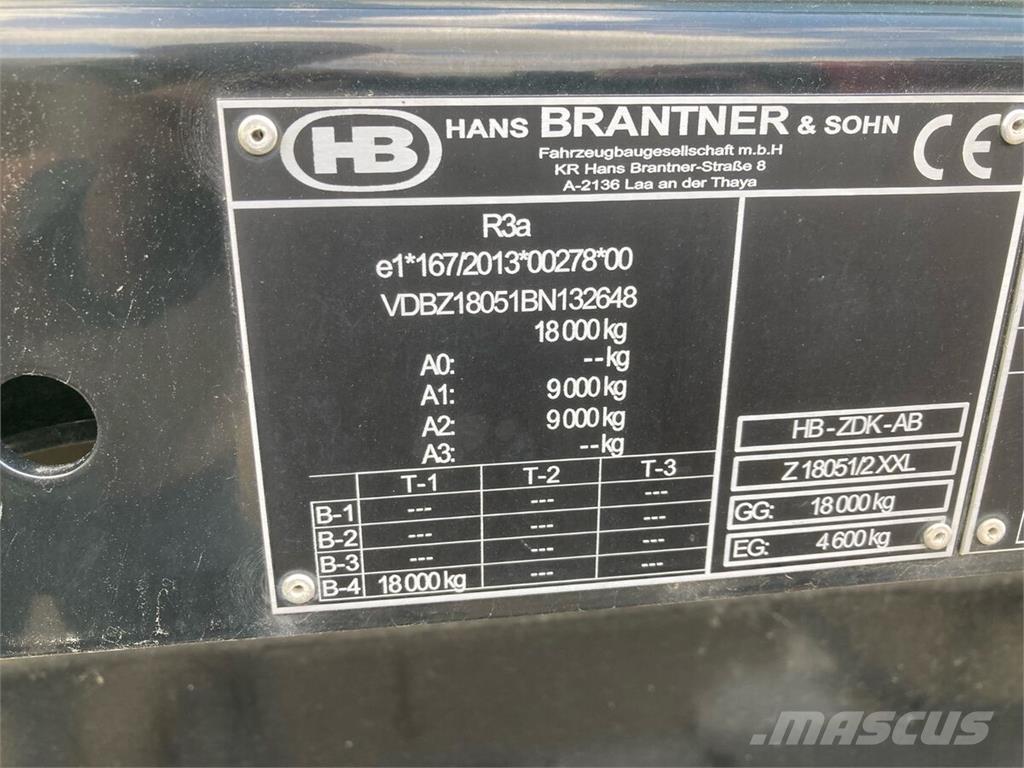 Brantner Z18051/2X Tipvogne