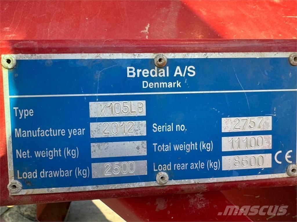 Bredal K105LB Andre gødningsmaskiner