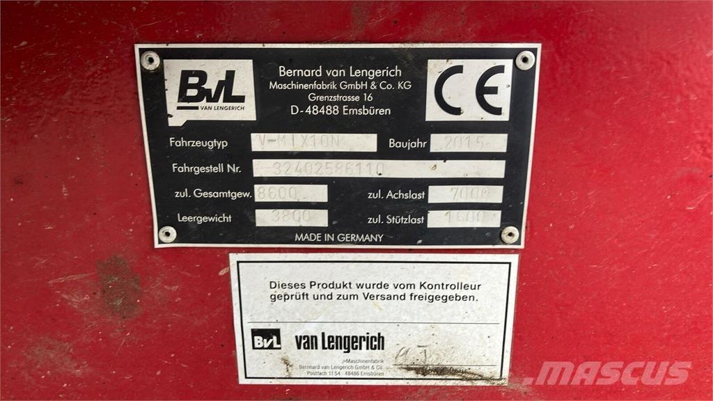 BvL V-MIX 10N Landbrug - Andet 