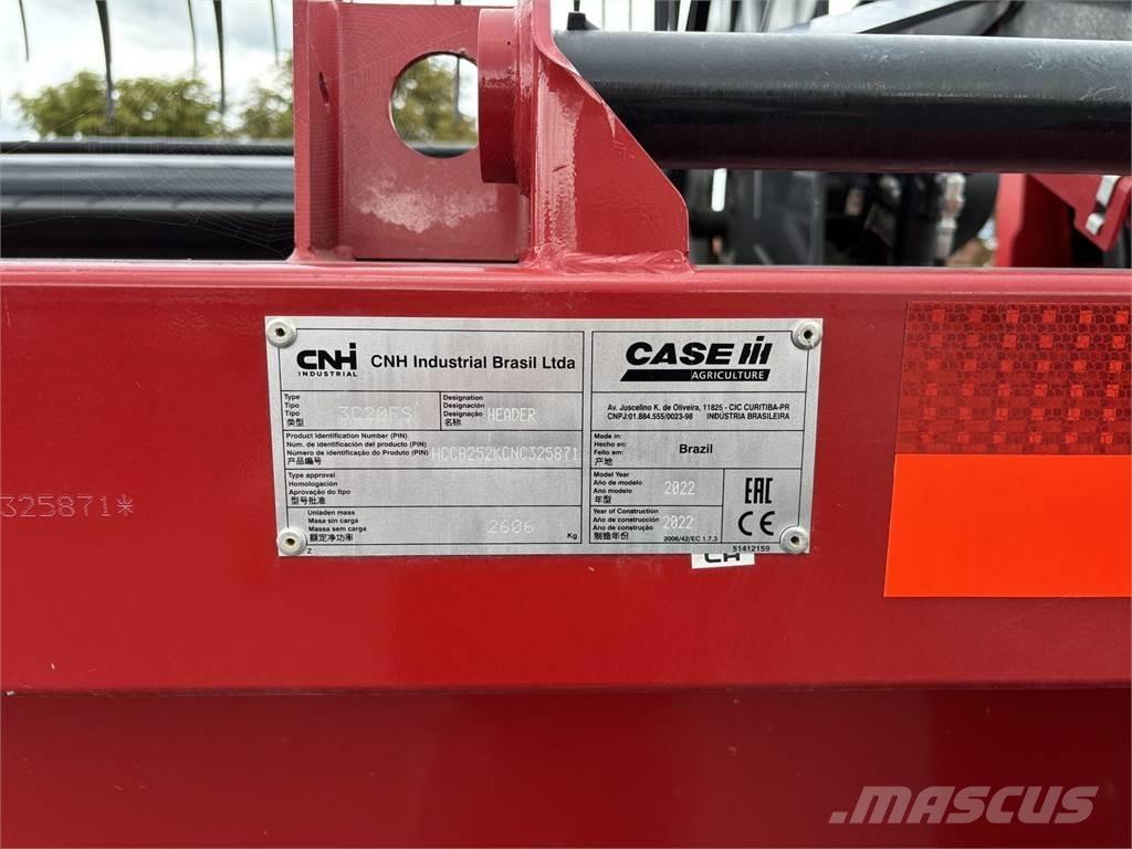 Case IH 3020 Tilbehør til mejetærskere