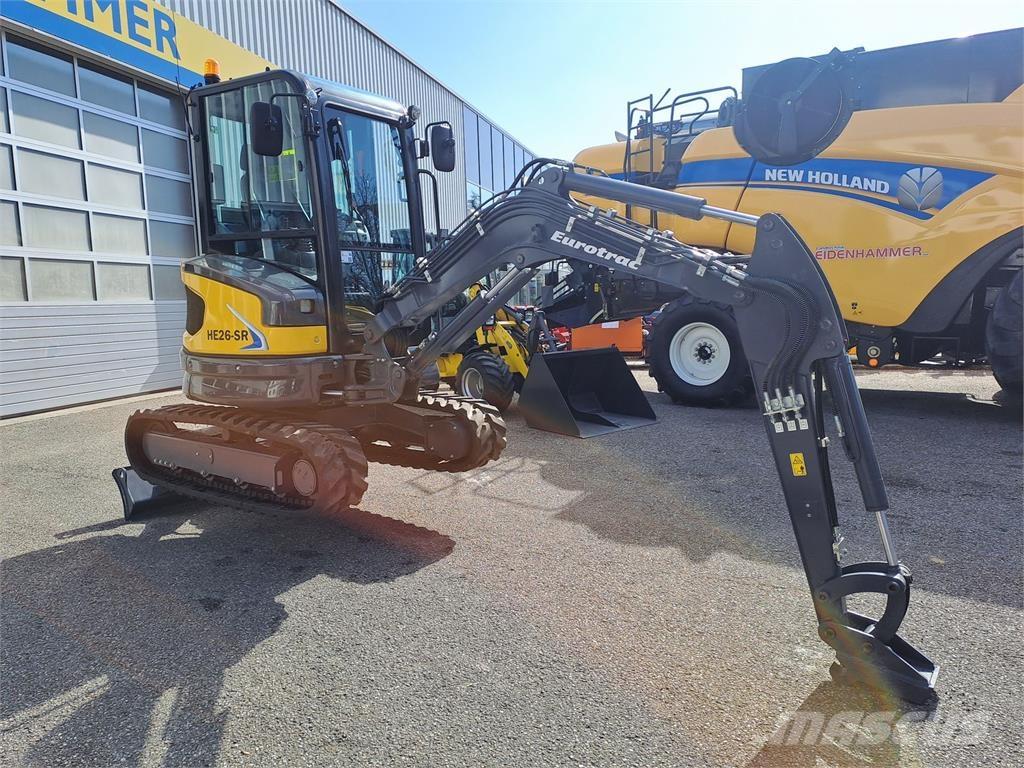Eurotrac HE26SR Minigravemaskiner