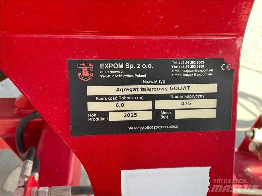 Expom Goliat 6m Tallerkenharver