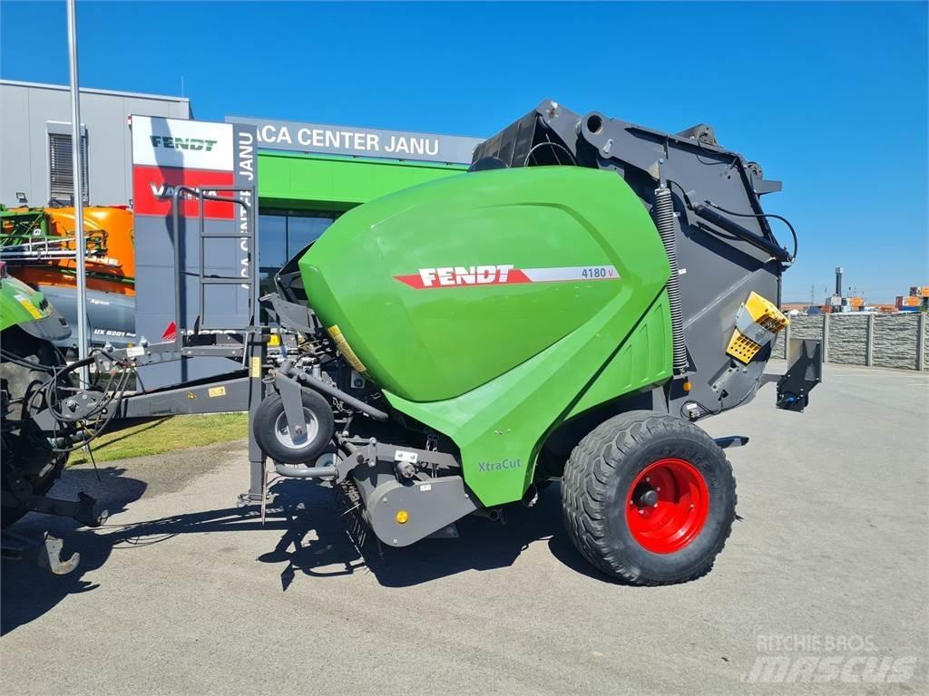 Fendt 4180 V XTRA Rundballe-pressere