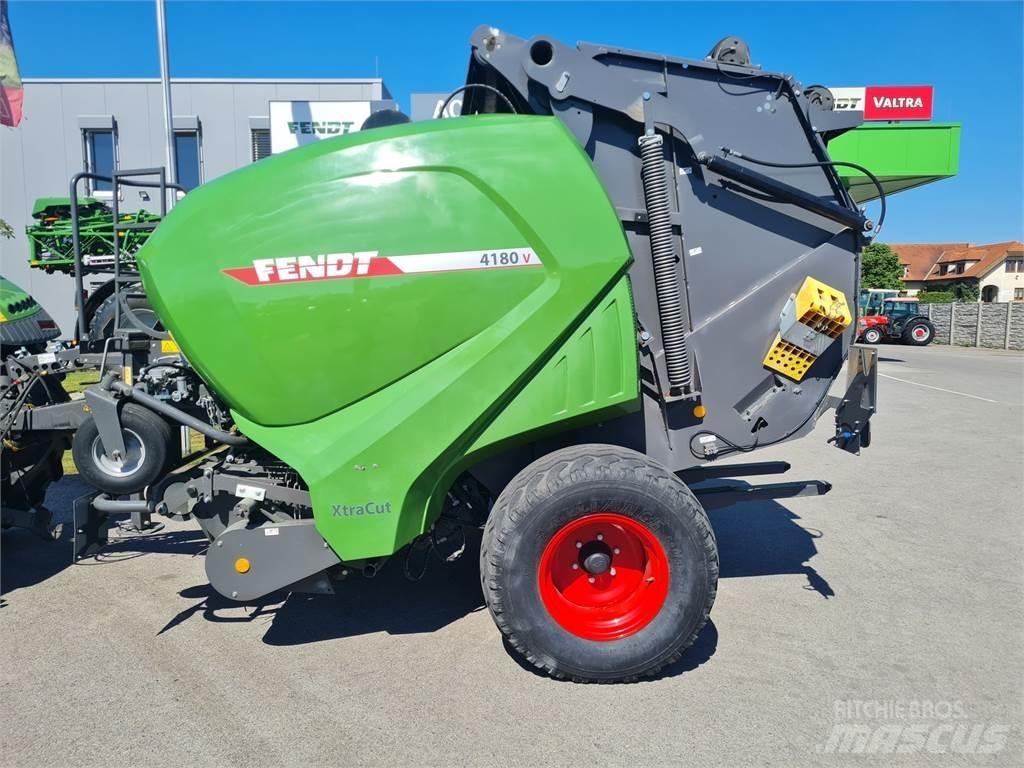 Fendt 4180 V XTRA Rundballe-pressere