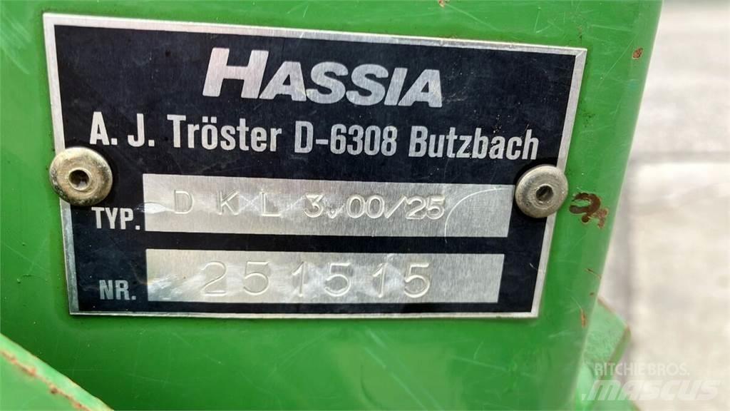 Hassia DKL 3.00/25 Såmaskine