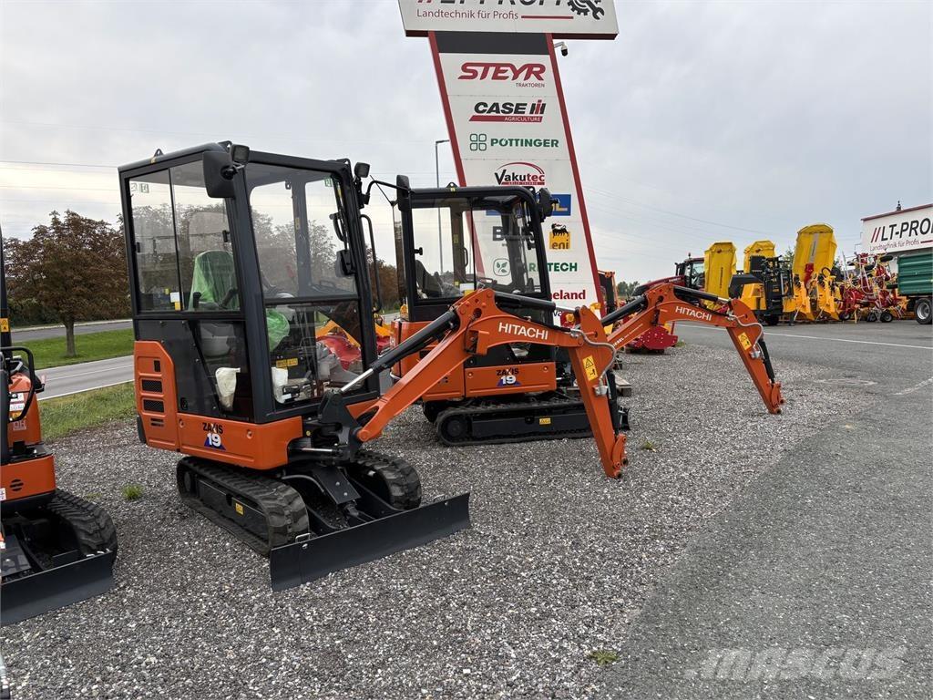Hitachi ZX19-6 Gravemaskiner på larvebånd