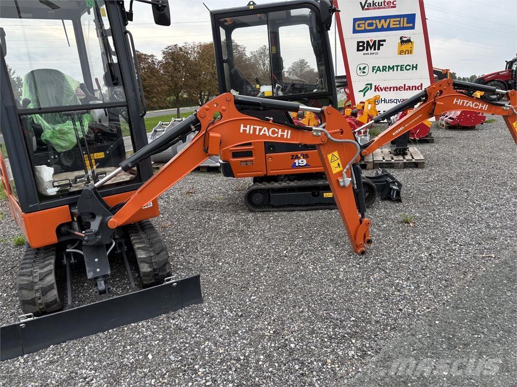 Hitachi ZX19-6 Gravemaskiner på larvebånd
