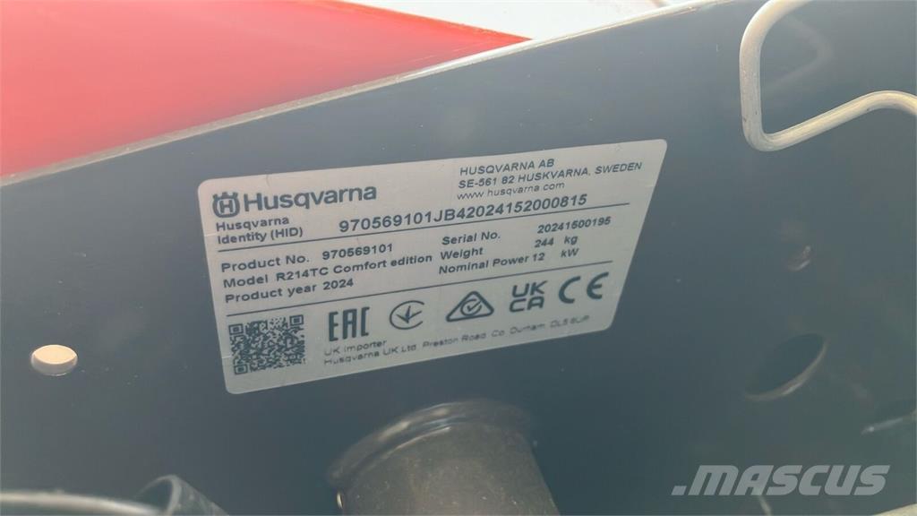 Husqvarna R 214TC Have & Park - Andet 