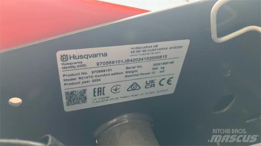 Husqvarna R 214TC Have & Park - Andet 