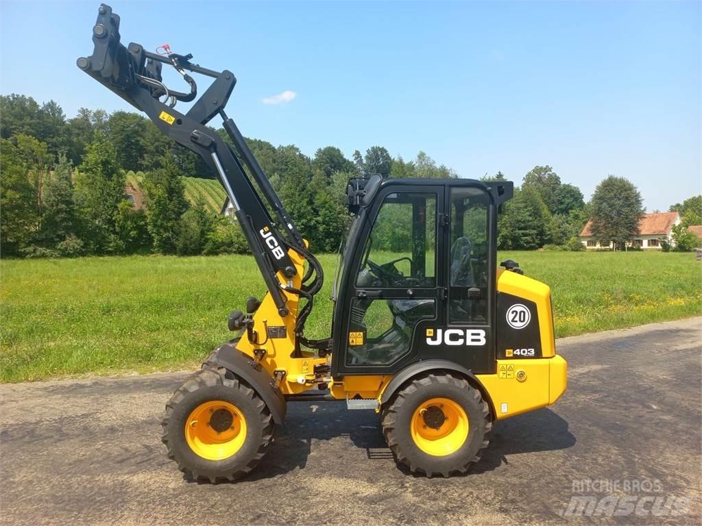 JCB 403 Agri Frontlæssere og gravere