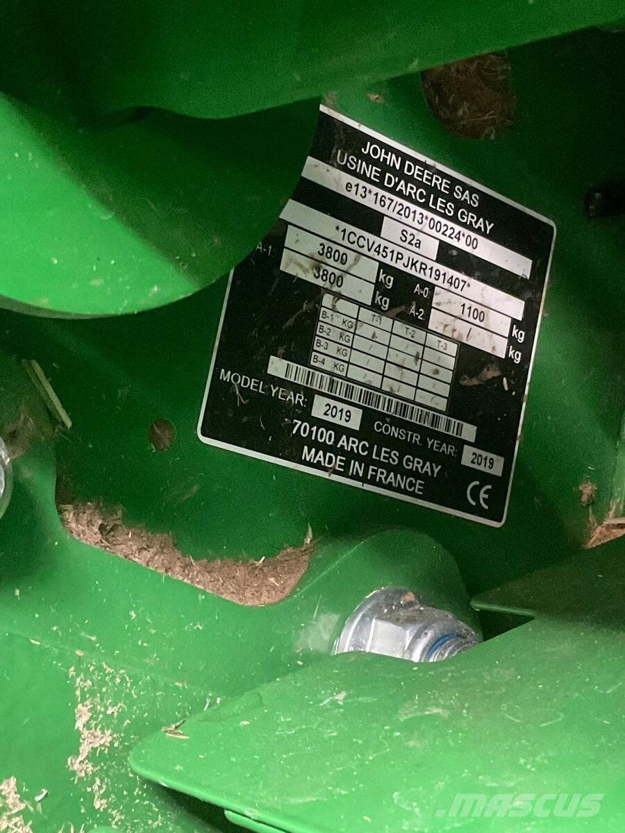 John Deere V451R Rundballe-pressere