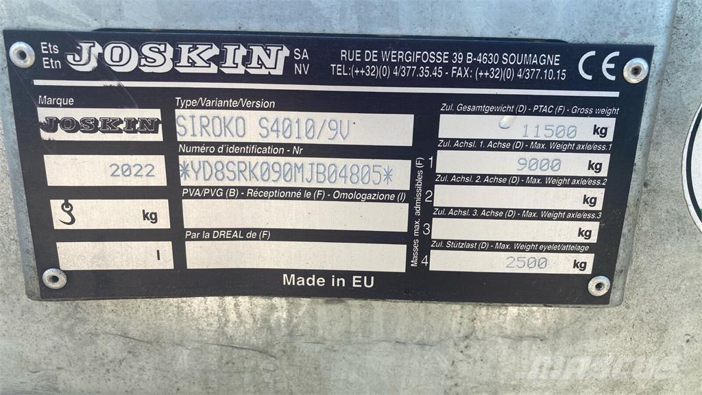 Joskin S4010/9V Gødningsspreder