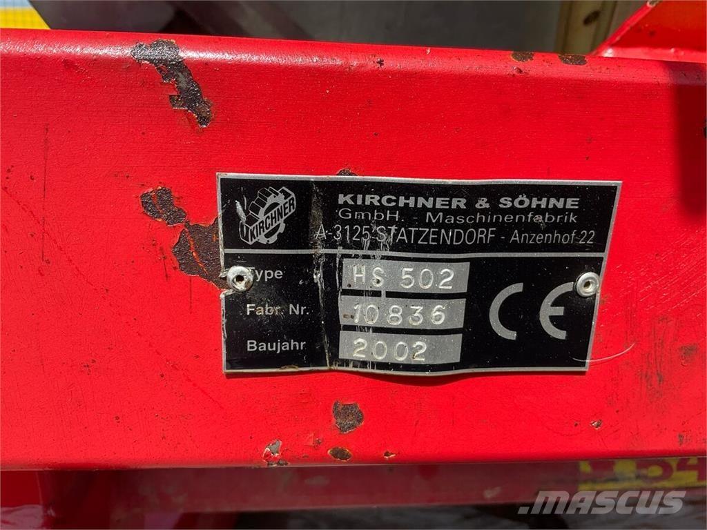 Kirchner HS502 Andre gødningsmaskiner