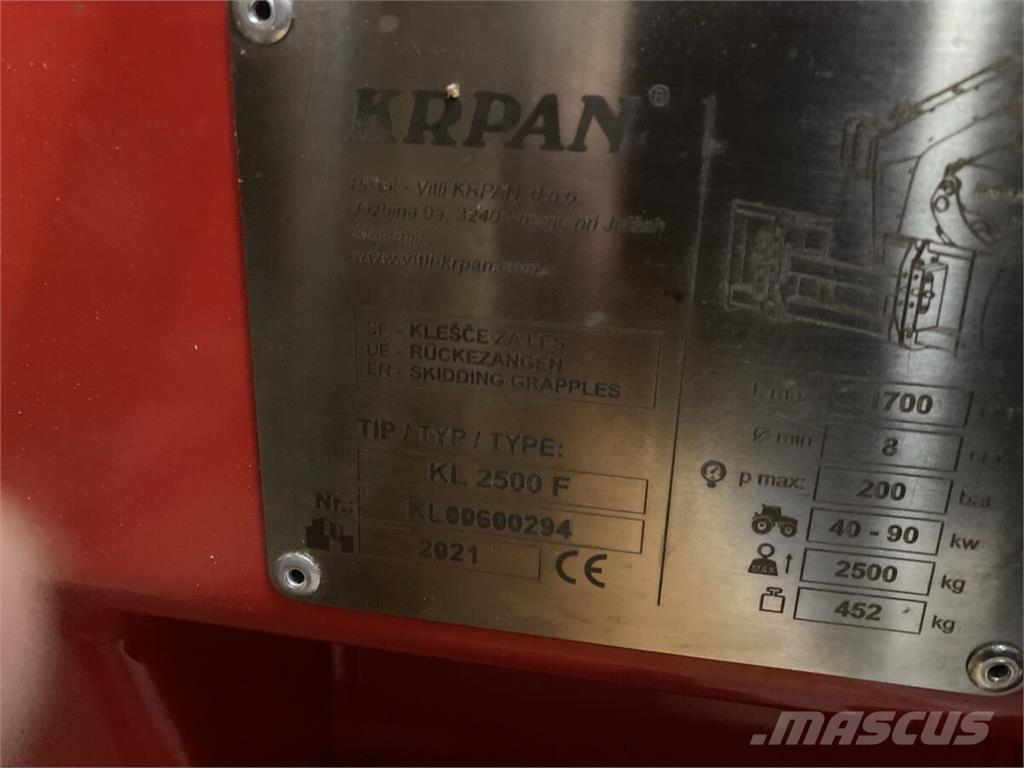 KL 2500 F Skovbrug - Andet