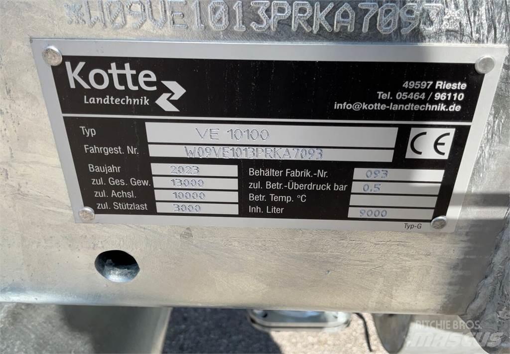 Kotte VE9.500 Gyllevogne/Slamsugere