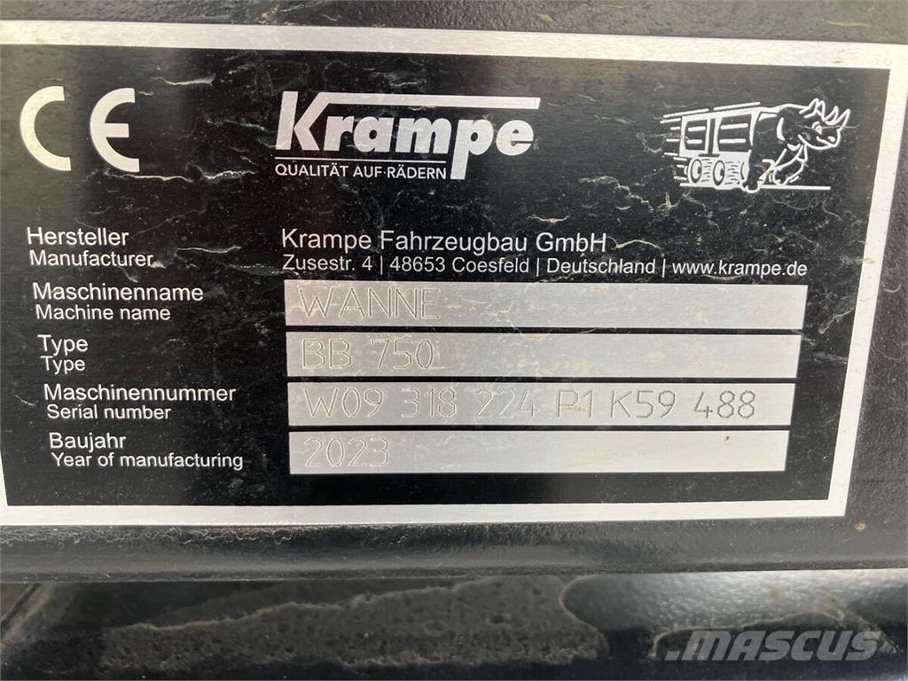Krampe BigBody 750 Tipvogne
