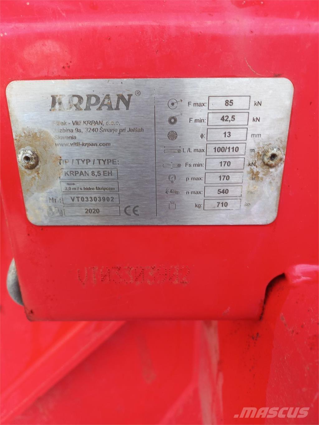 Krpan 8,5EH Skovspil