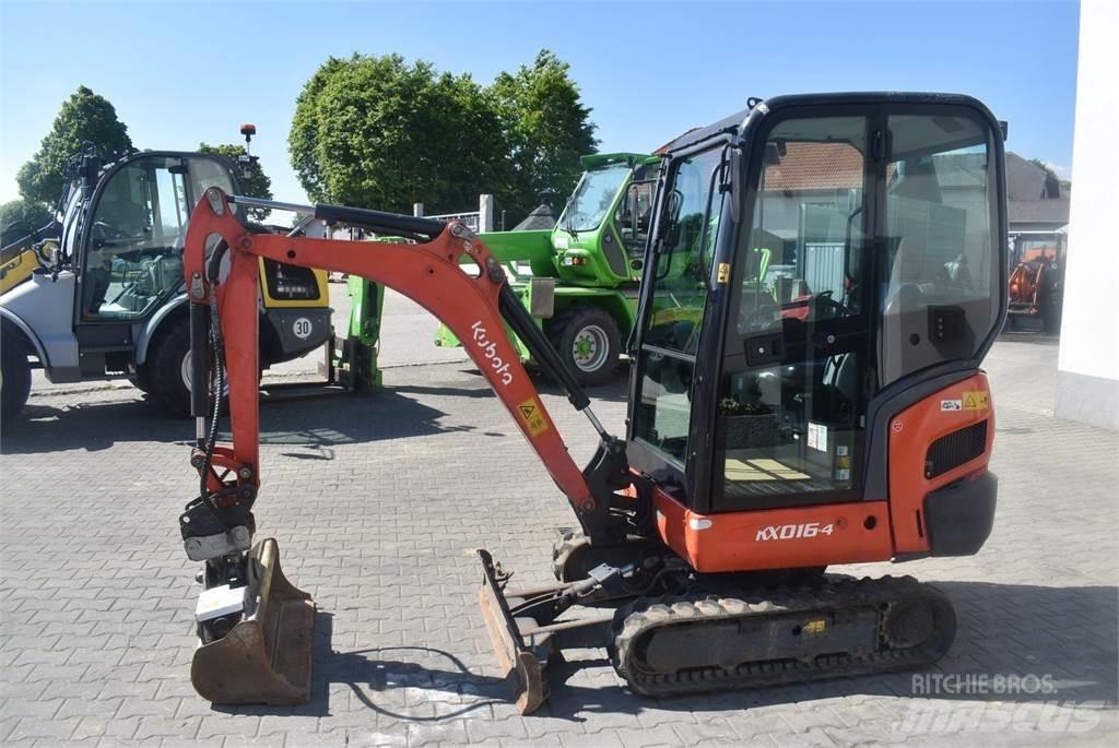 Kubota KX016-4 Minigravemaskiner
