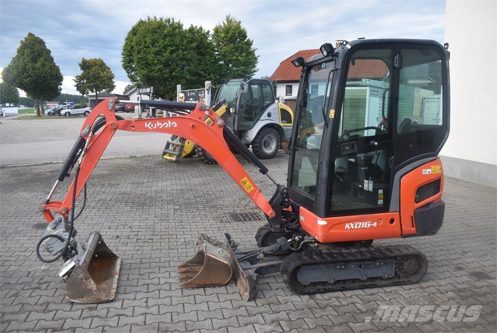Kubota KX016-4 Minigravemaskiner