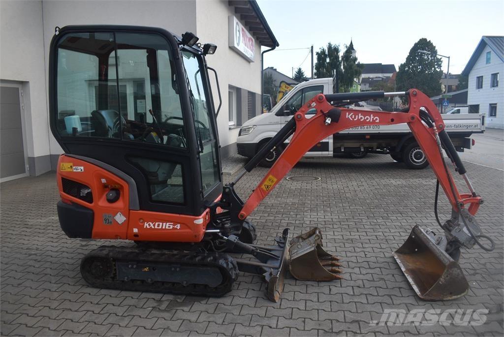 Kubota KX016-4 Minigravemaskiner