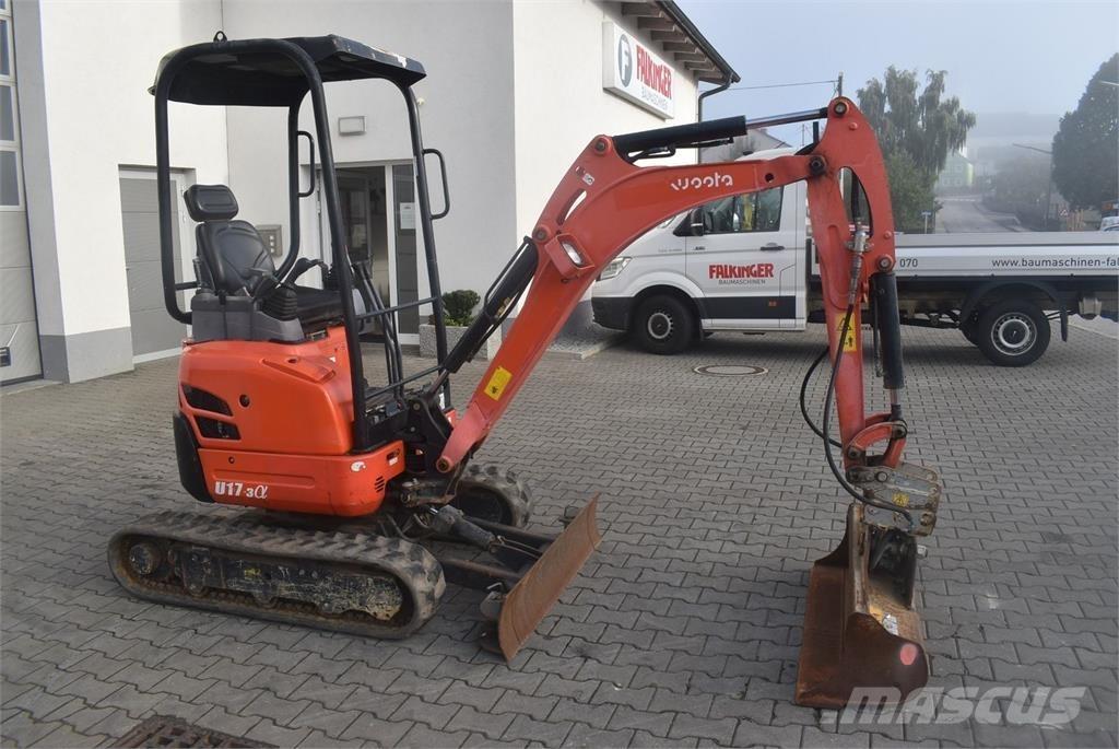Kubota U17-3a Minigravemaskiner
