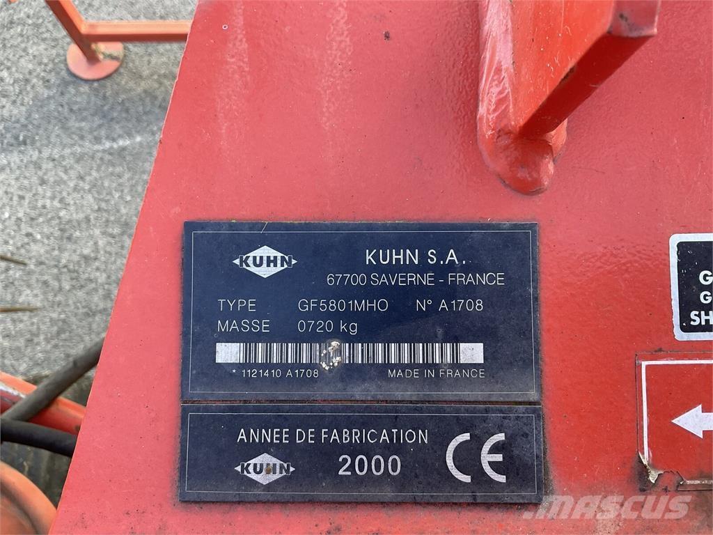 Kuhn GF 5801 MHO River og høvendere
